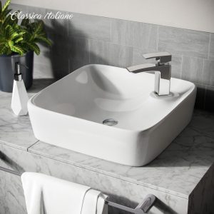 Wastafel kotak bentuk khusus TC-225 Classica Italiano