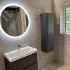 Cermin LED layar sentuh bulat Classica Italiano model CR-j03