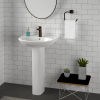 Wastafel gantung pedestal keramik Classica Italiano TC-01-801