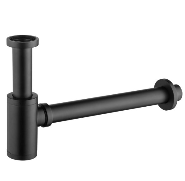 ITL-054BK Siphon wastafel bottle trap stainles Classica Italiano ITL-054 hitam