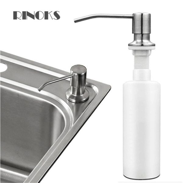 ts-01-soap-dispenser-bcp Tempat sabun pencet stainles finishing chrome RINOKS TS-01