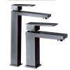 Kran wastafel stainles kuningan Classica Italiano abu gun metal grey finish